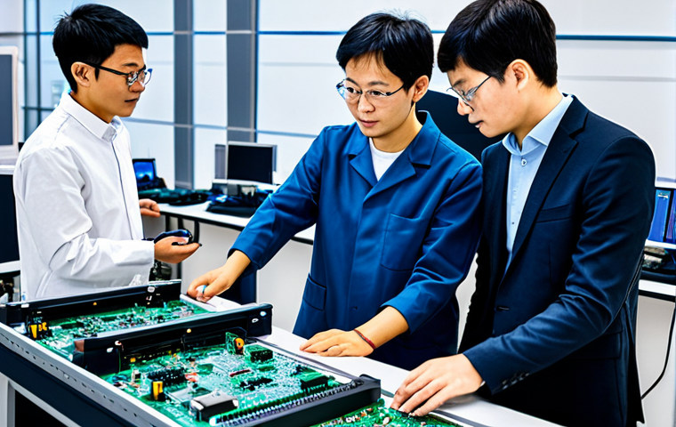 전자기술사와 디지털 트랜스포메이션 - Sustainable Energy Grid Monitoring**

"An electronics expert in professional attire (business casual...