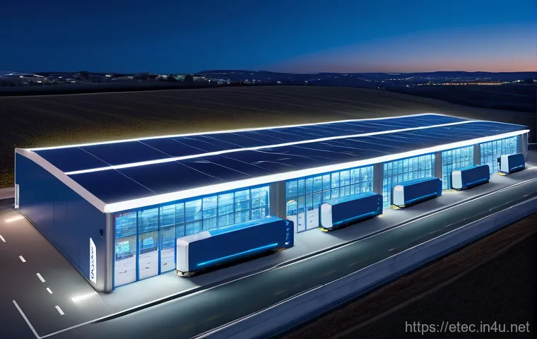 전자기술사와 신재생에너지 기술 사례 - **Prompt**: A sophisticated, high-tech energy control center. Large, curved display screens wrap aro... 전자기술사와 신재생에너지 기술 사례 - **Prompt**: A sophisticated, high-tech energy control center. Large, curved display screens wrap aro...